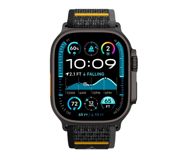 Spigen Athlex Air Apple Watch (44 / 45 / 46 / 49 Mm) Active Black - 1346587 - zdjęcie 2